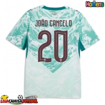 Camisa de Futebol Portugal Joao Cancelo #20 Equipamento Secundário Mundo 2026 Manga Curta